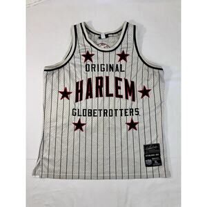 Harlem Globetrotters Rings & Crwns #36 Meadowlark Stitched Jersey Sz XL